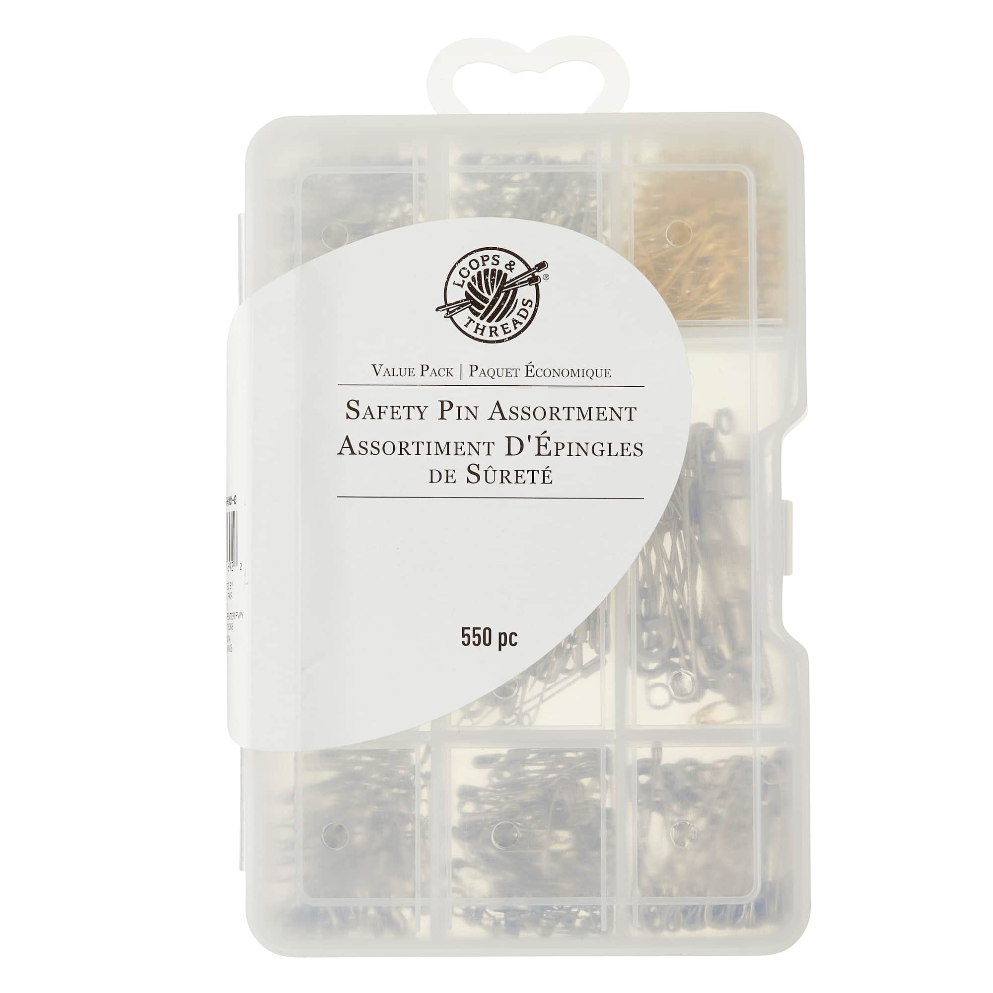 Loops & Threads™ Safety Pin Assortment